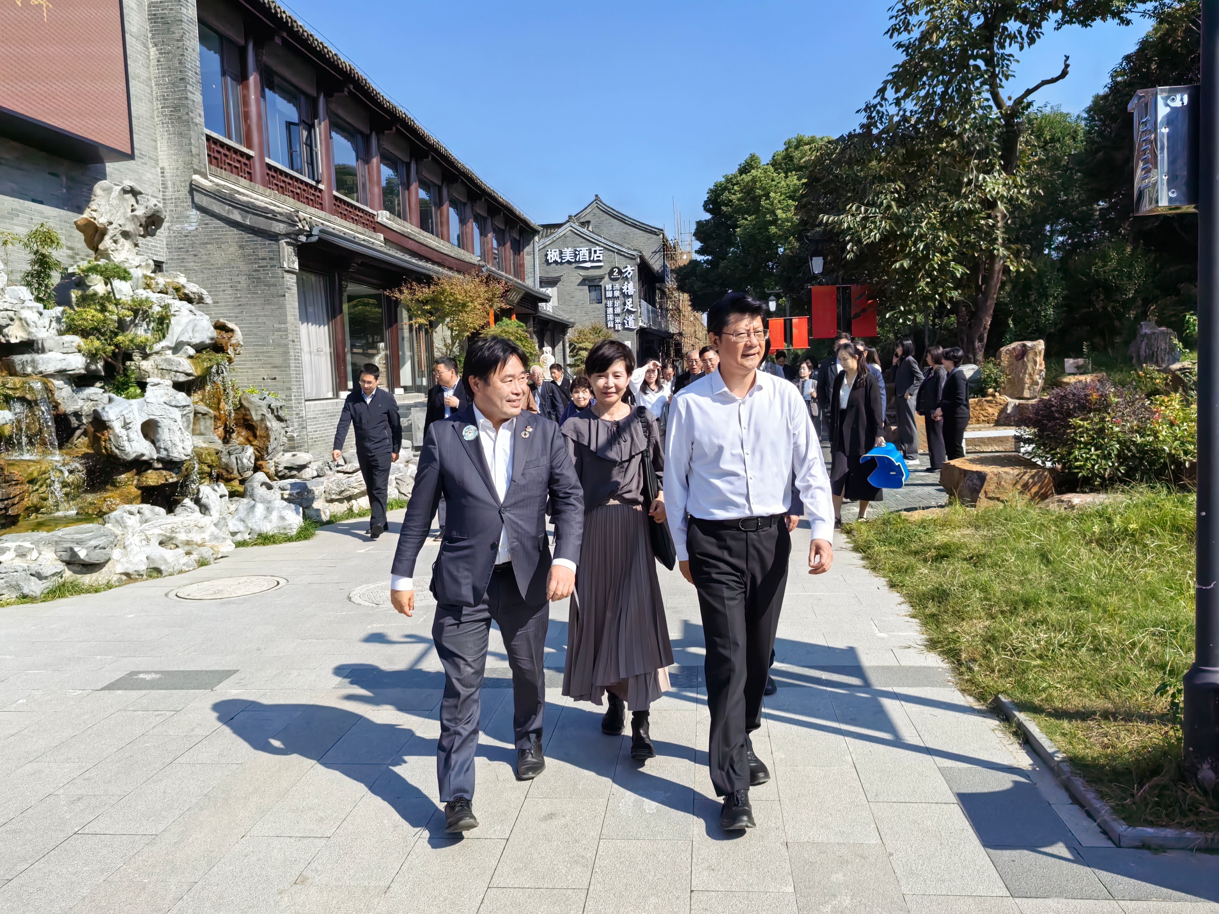 市委书记王进健与日本厚木市市长相聚中国淮扬菜博物馆 共同续写两市友好交流崭新篇章