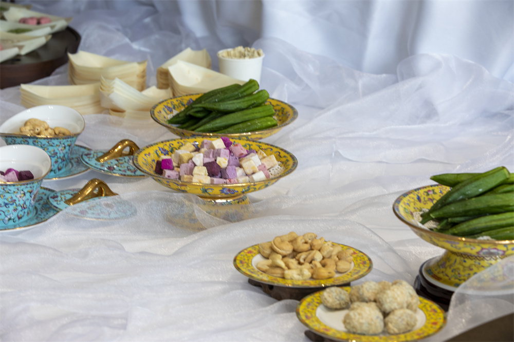 扬子江集团中西合璧风茶歇走红2023年“4.18”主会场